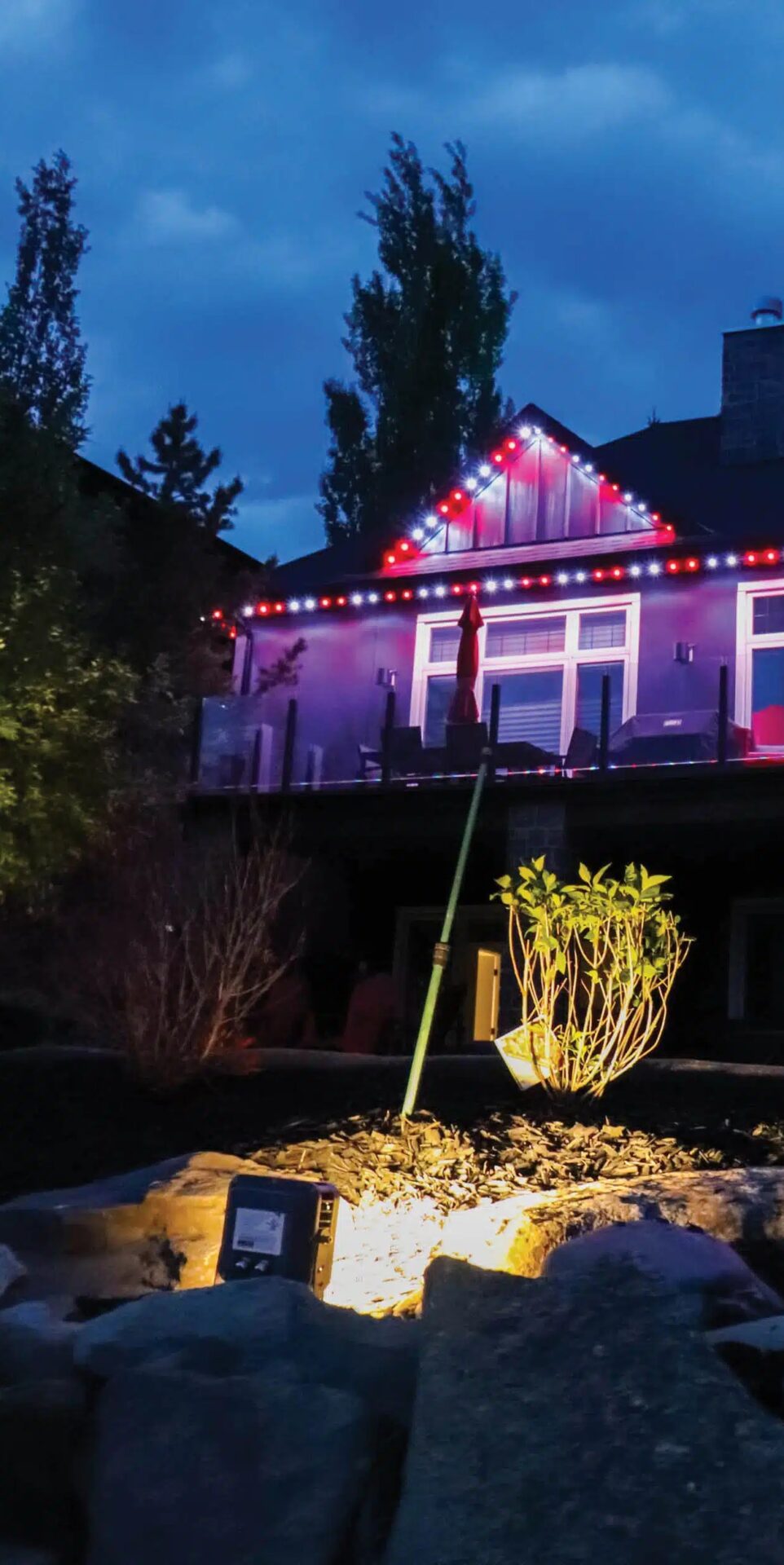 Customizable Outdoor Lighting in Spruce Grove