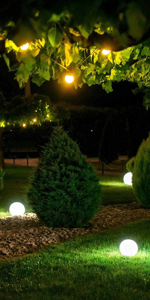 Landscape Lighting in West Edmonton